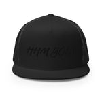 HHM Golf Trucker Cap BLACK STITCHING