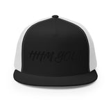 HHM Golf Trucker Cap BLACK STITCHING