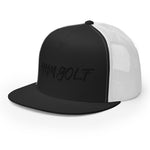 HHM Golf Trucker Cap BLACK STITCHING