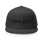 HHM Golf Trucker Cap BLACK STITCHING