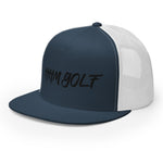 HHM Golf Trucker Cap BLACK STITCHING