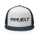 HHM Golf Trucker Cap BLACK STITCHING