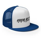 HHM Golf Trucker Cap BLACK STITCHING