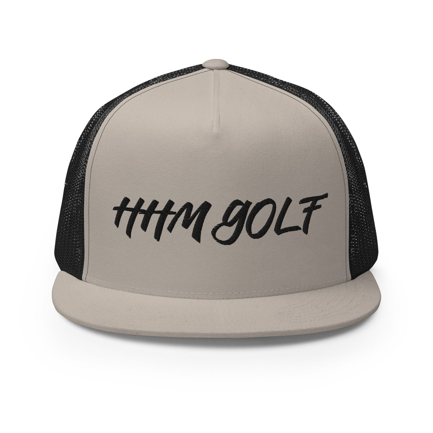 HHM Golf Trucker Cap BLACK STITCHING
