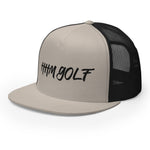 HHM Golf Trucker Cap BLACK STITCHING