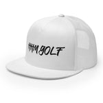 HHM Golf Trucker Cap BLACK STITCHING