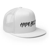 HHM Golf Trucker Cap BLACK STITCHING